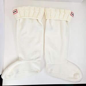 Hunter Boot Socks Cream Women's Size M Size 5, 6, 7